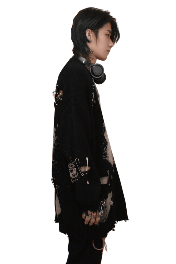 Bleach Splash Punk Sweater na2439