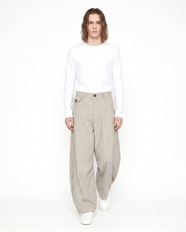 Striped Wide Pants na3004