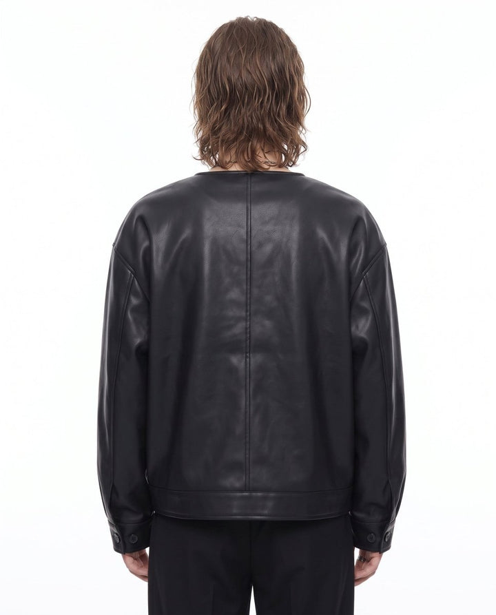 Lace Leather Jacket na3051