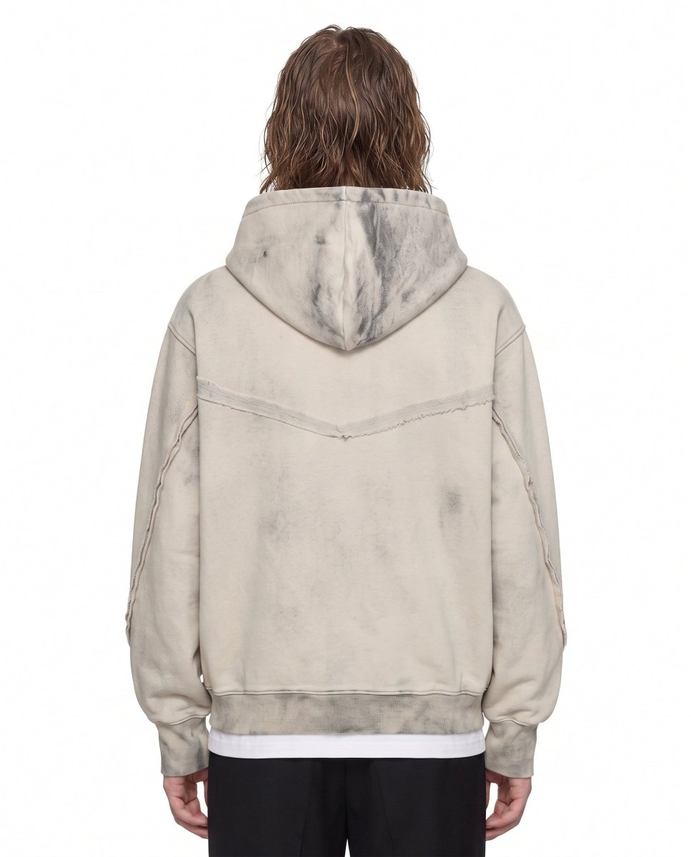 Asymmetric Zip Hoodie na3032