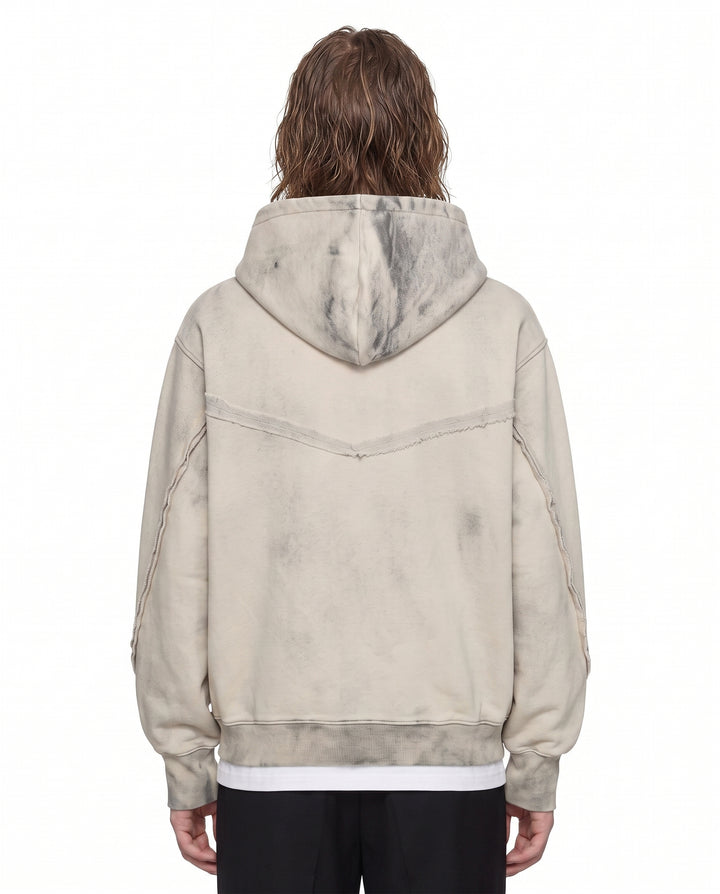 Asymmetric Zip Hoodie na3032