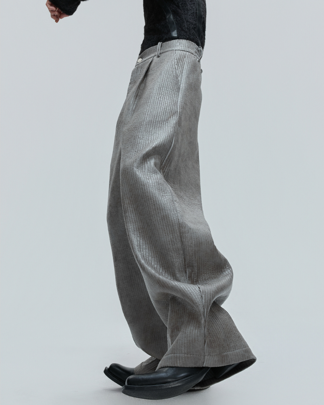 [ArguE CulturE] Shadow Sheen Wide Trousers na2269
