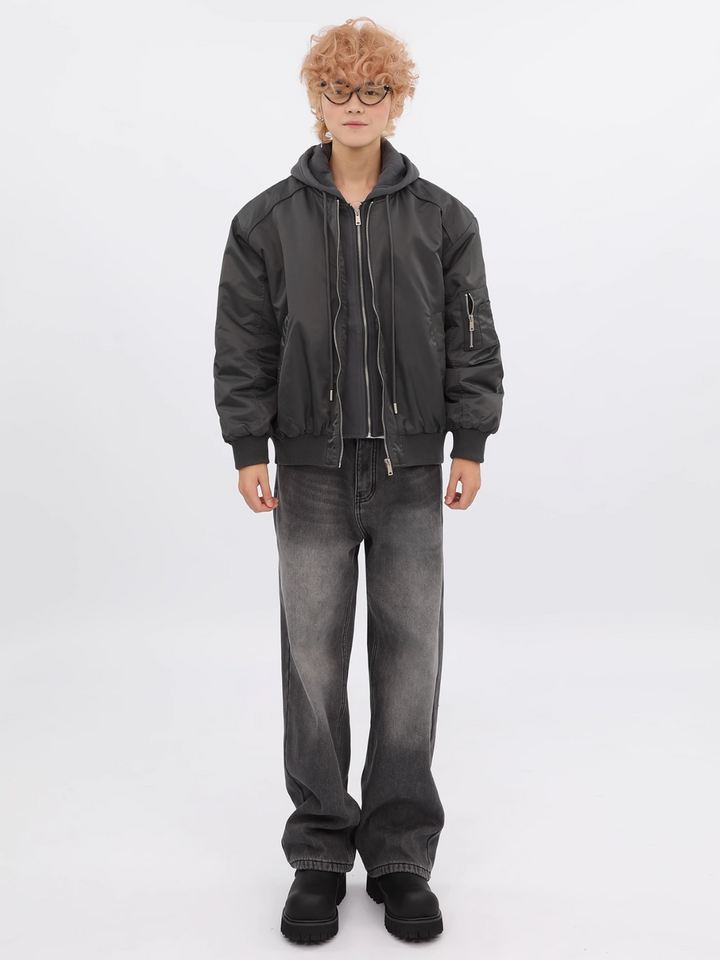 【FUTUREBOY】Korean two pieces cotton jacket  na1714