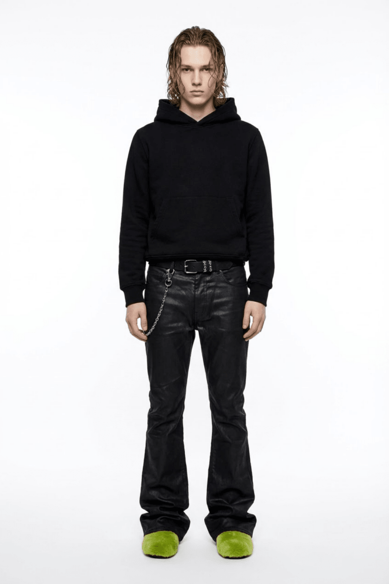 Street Style Flare Denim Pants na2378