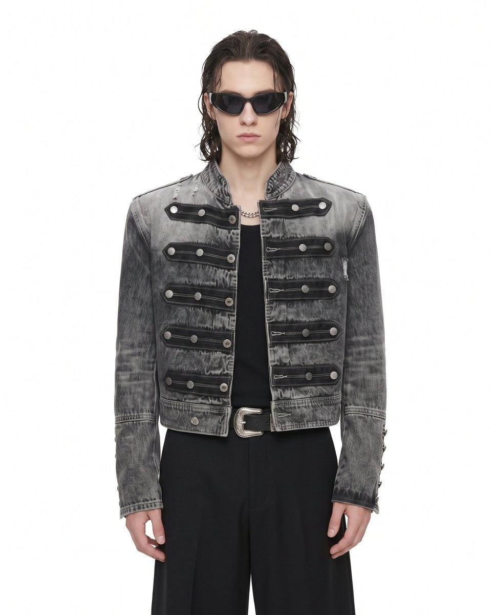 Military Denim Jacket na3034