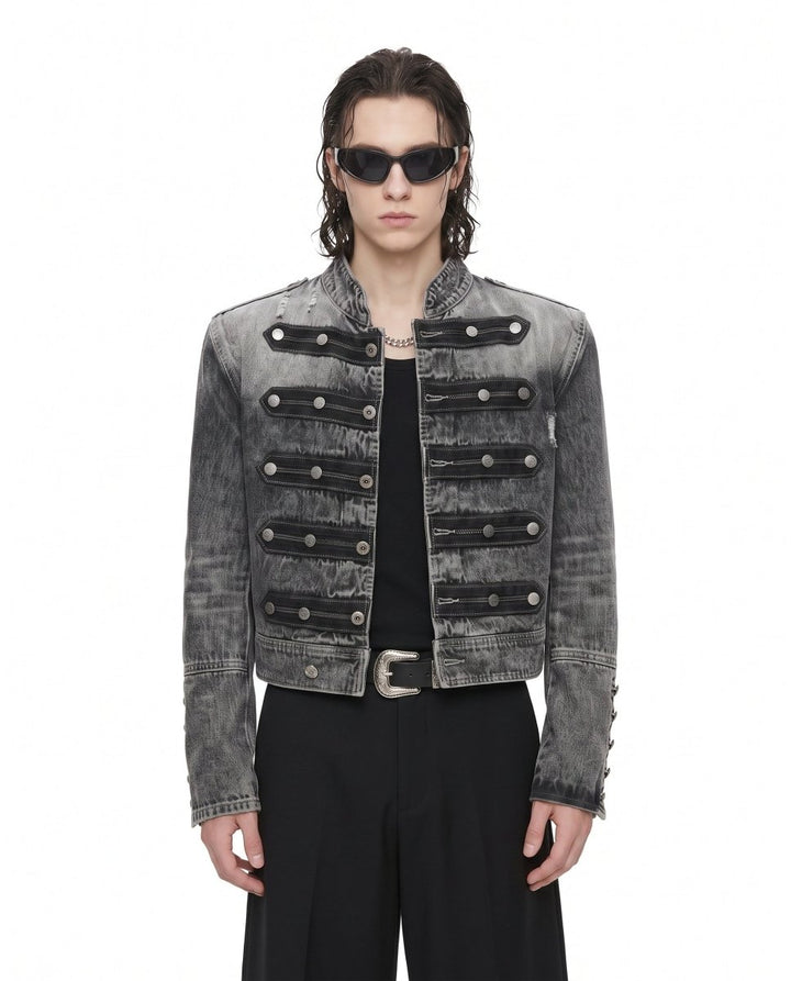 Military Denim Jacket na3034