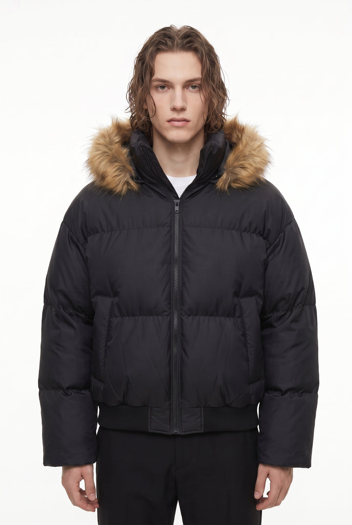 Fur Puffer Jacket na2838