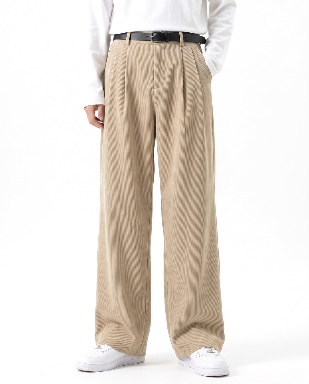 Corduroy Wide Pants na2986