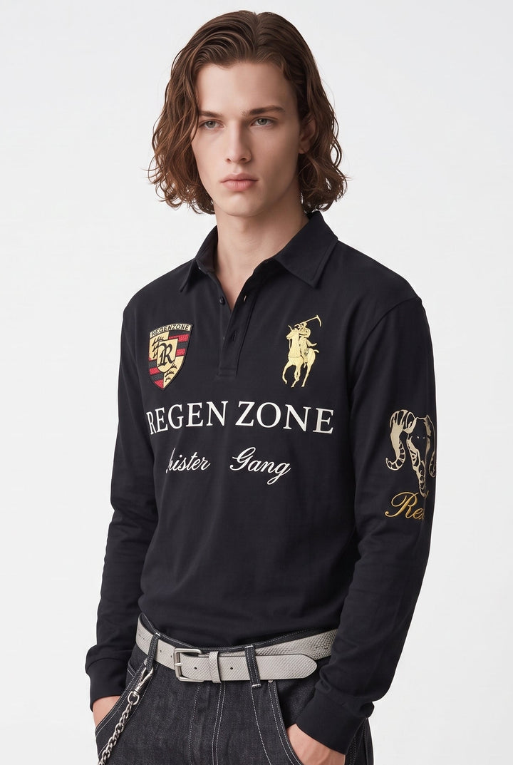 Graphic Polo Shirt na2744