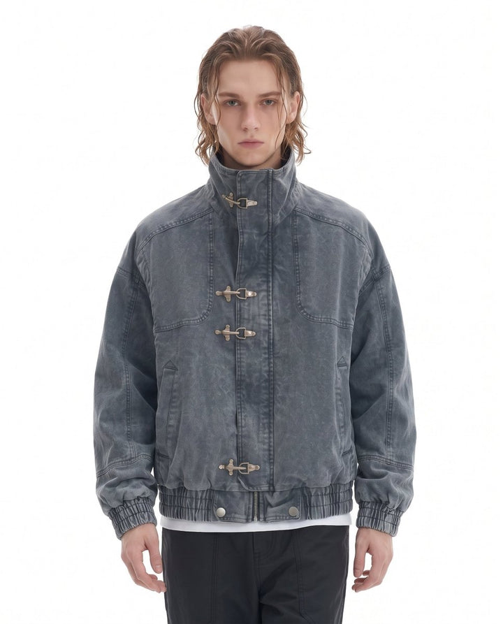 Buckle Denim Jacket na3039