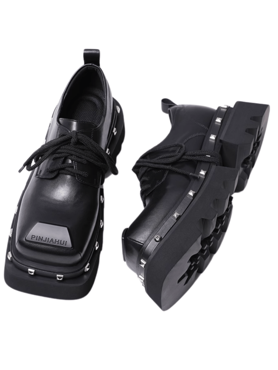 design square head derby shoes na1824