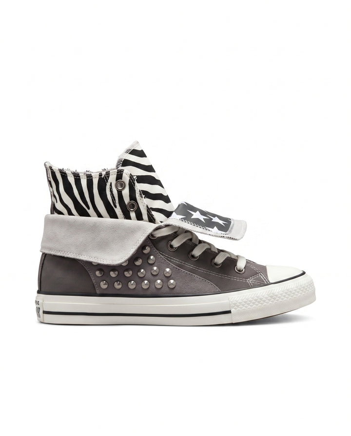 Studded Canvas Sneakers na3025