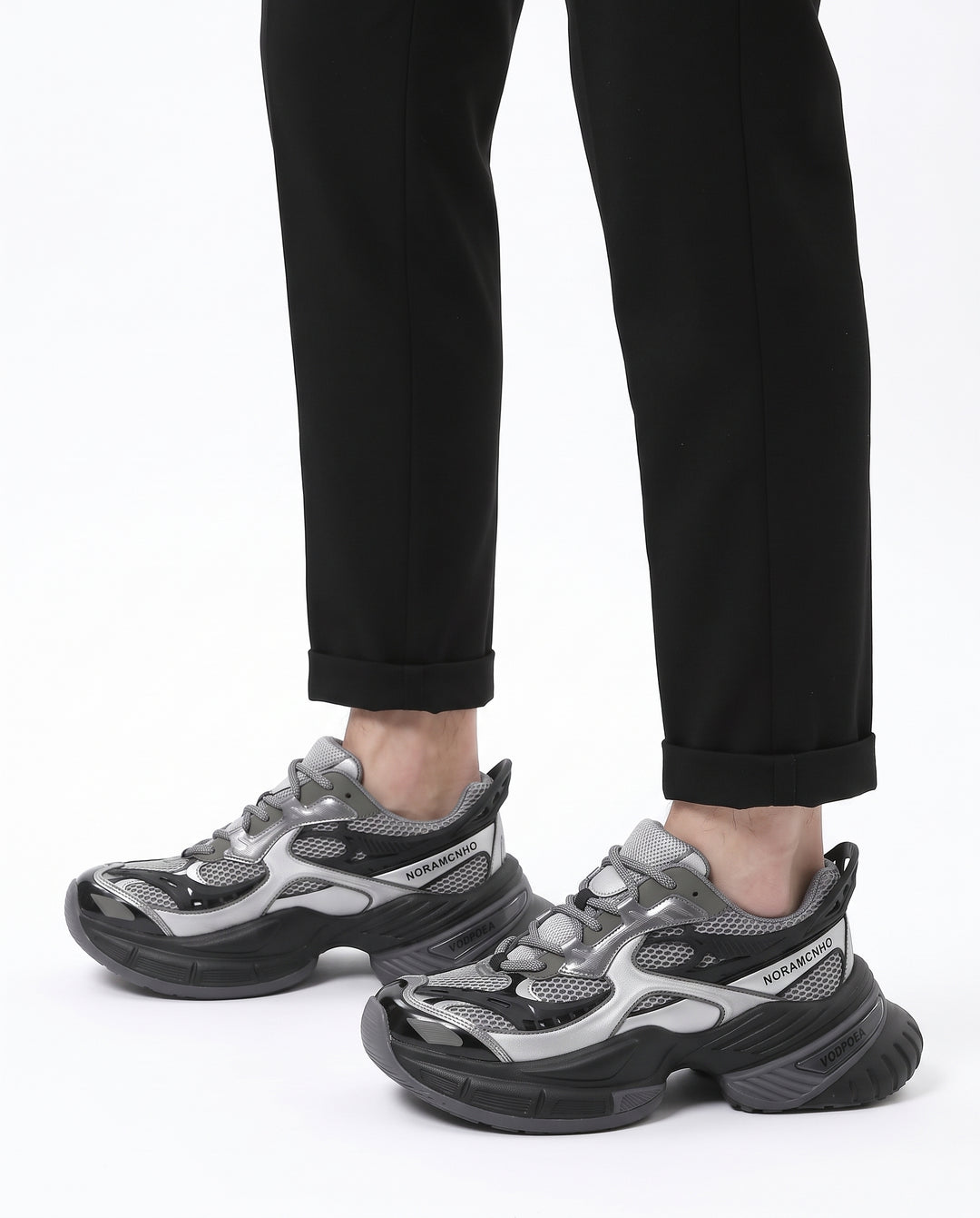 Chunky Metallic Sneakers na3204