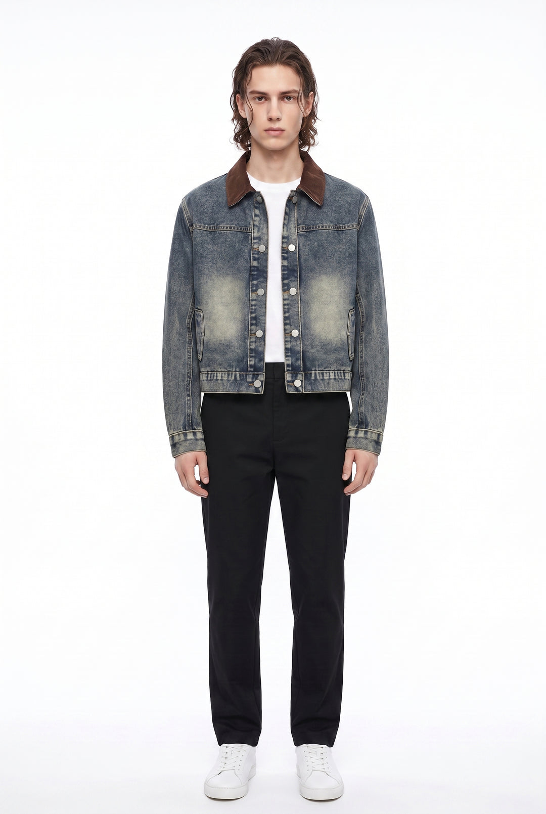 Corduroy Denim Jacket na2851
