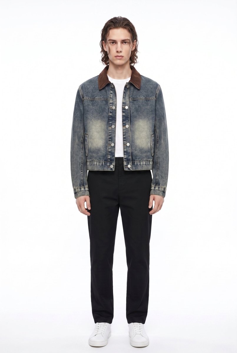 Corduroy Denim Jacket na2851