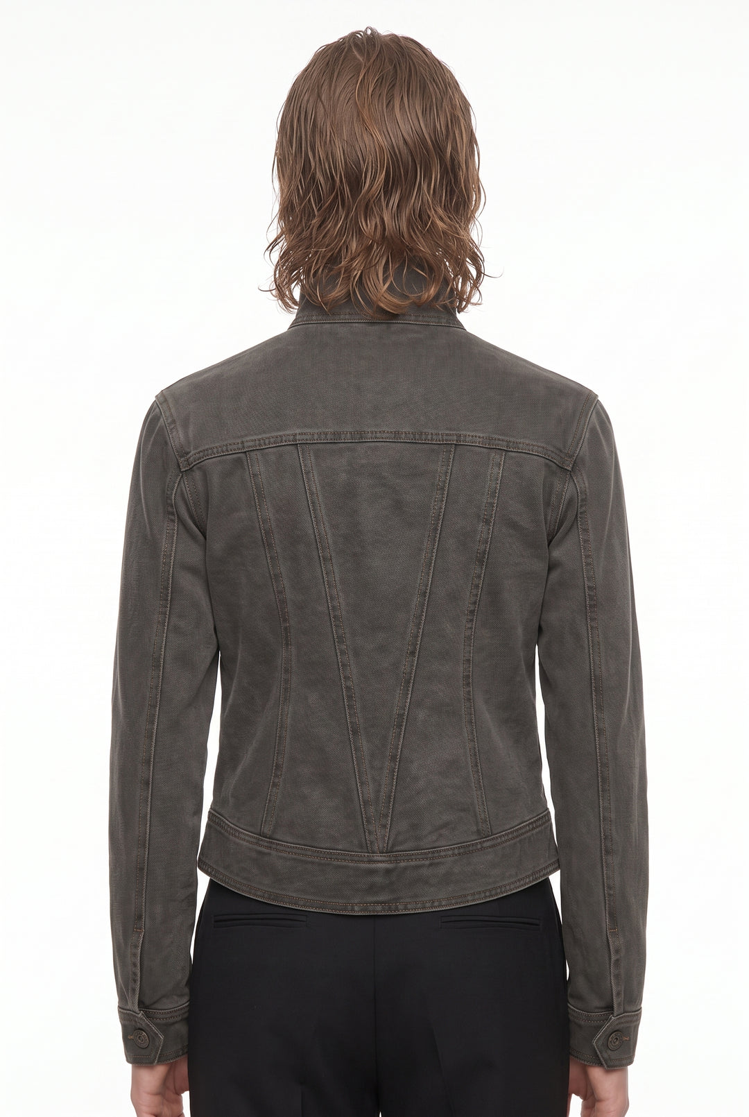 Stand Denim Jacket na2870