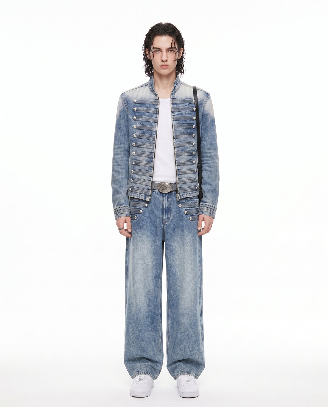 Military Denim Jacket na3101