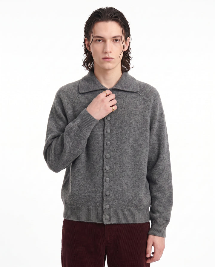 High Neck Cardigan na2987