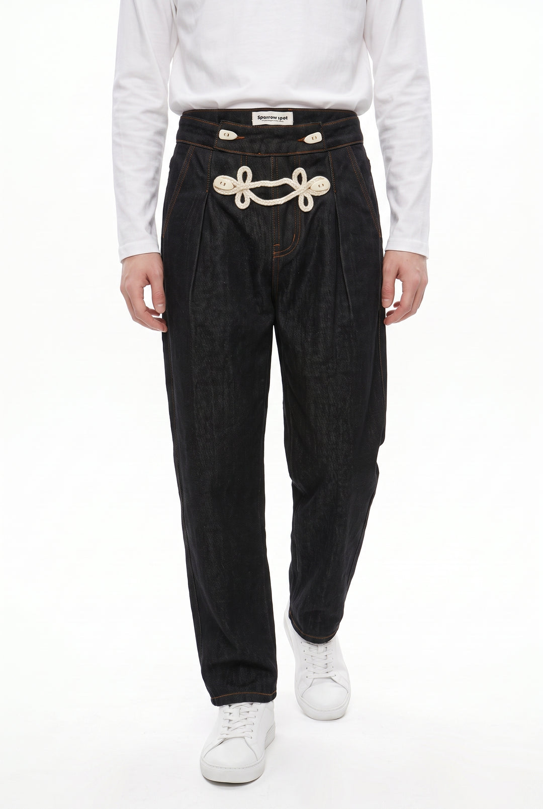 Knot Wide Jeans na2872