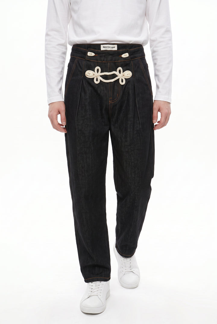 Knot Wide Jeans na2872