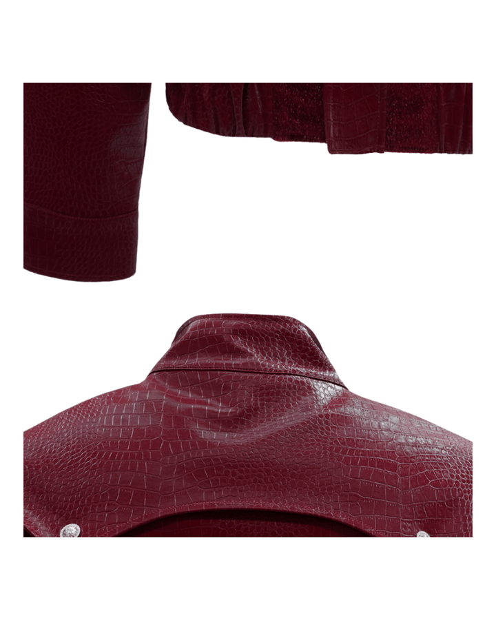 [ArguE CulturE] Crimson Royale Croc Jacket 2259