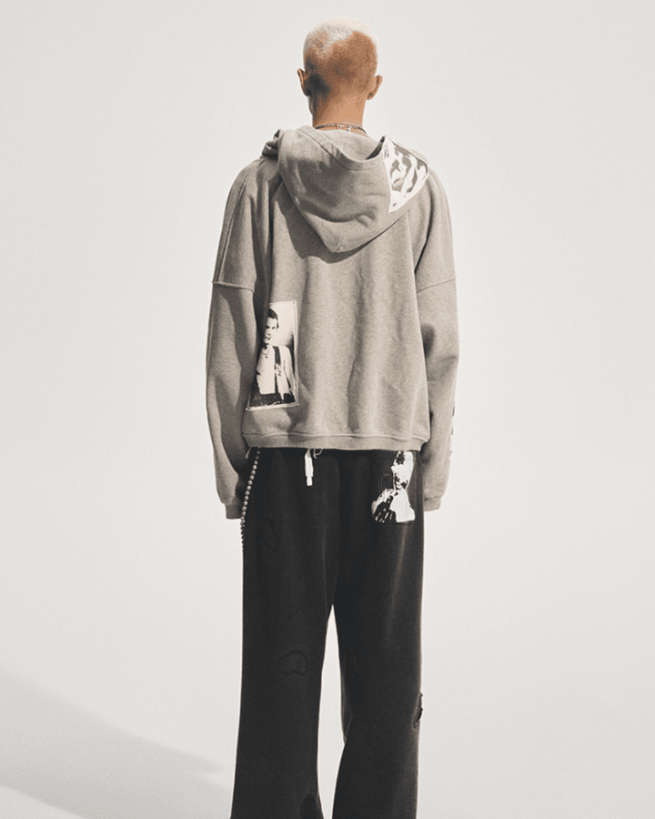 [bastard official] DUAL FRAME ZIP HOODIE na2306 