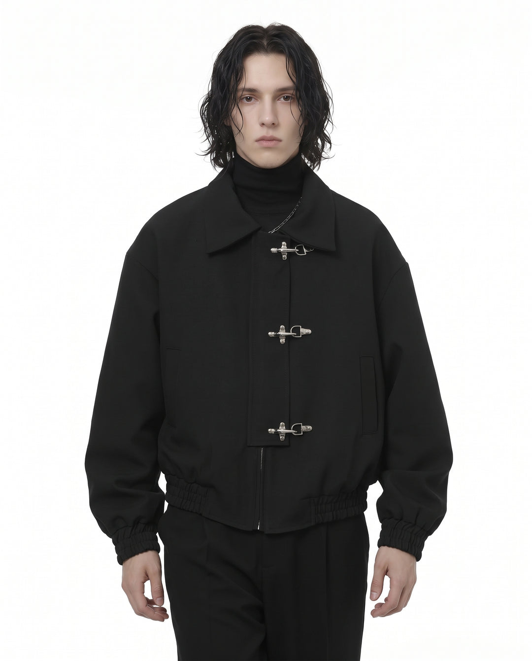 Buckle Bomber Jacket na3211