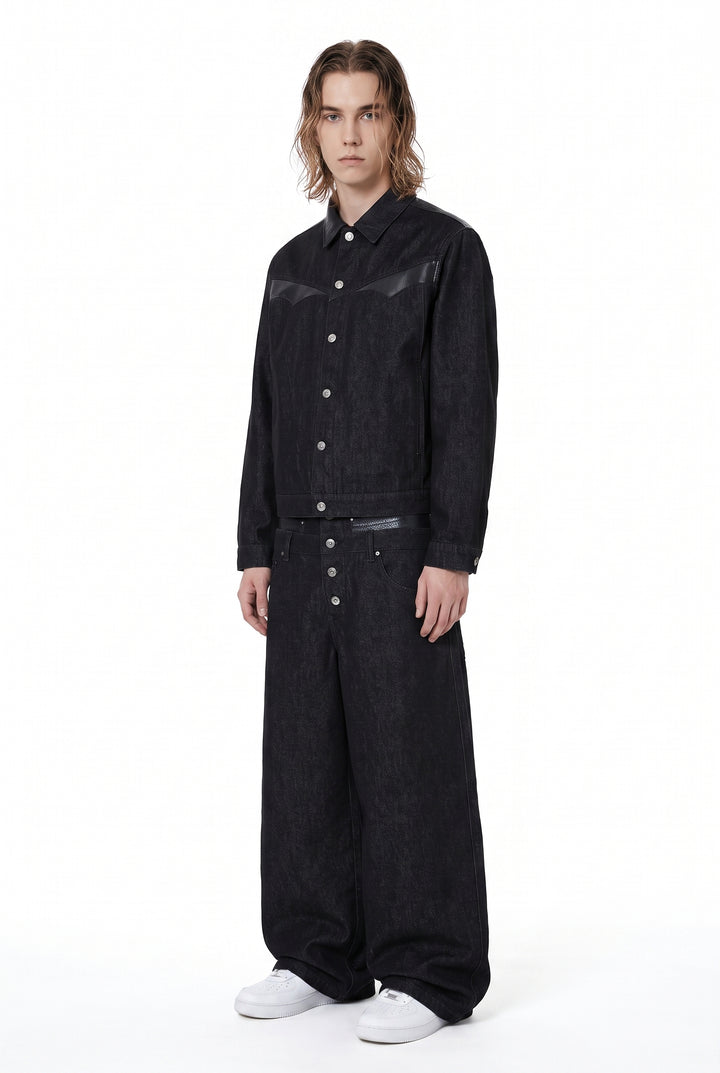 Black Denim Set na2769