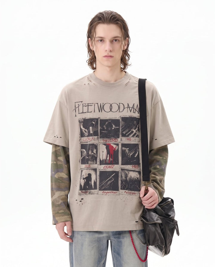 Layered Graphic T-Shirt na3140
