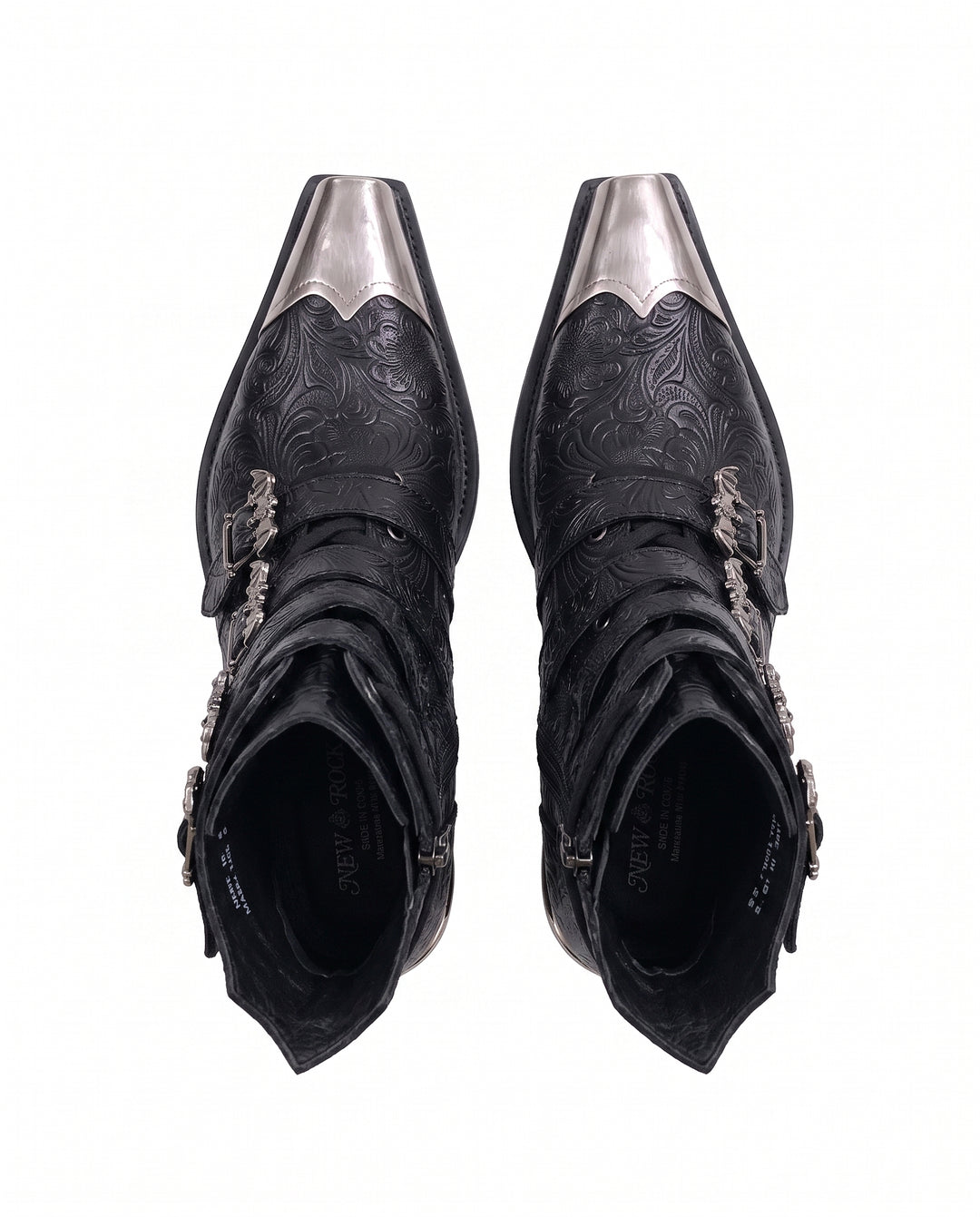 Gothic Buckle Boots na2955