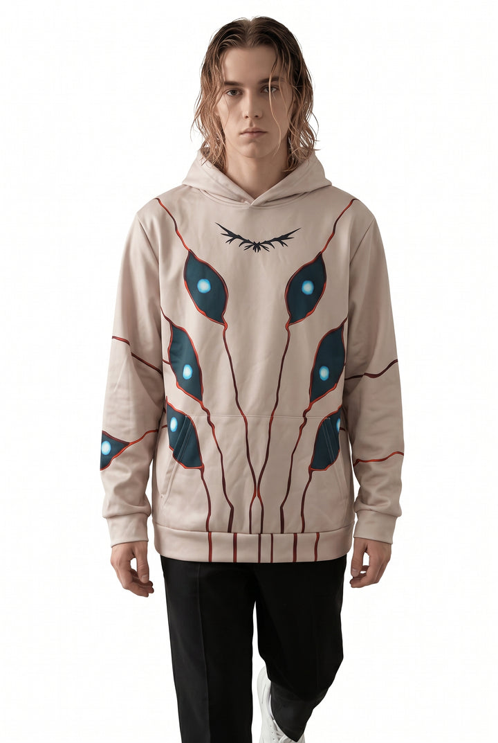 Graphic Paneled Hoodie na2761