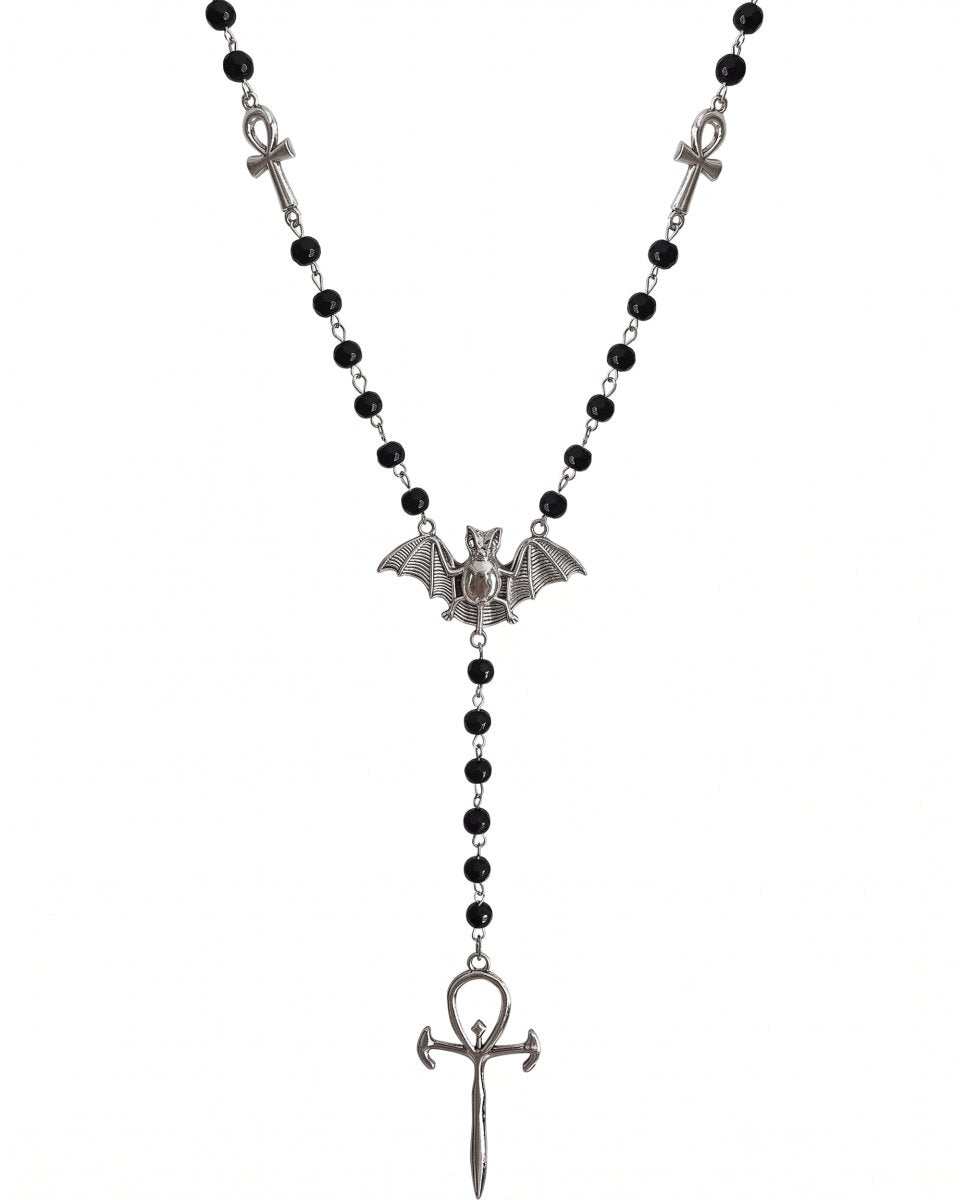 Bat Rosary Necklace na2934
