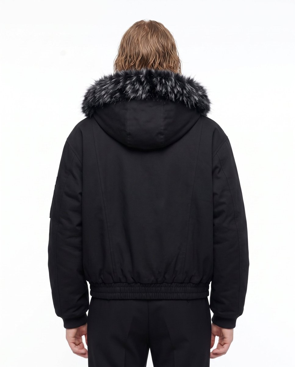 Hooded Bomber Jacket na3061