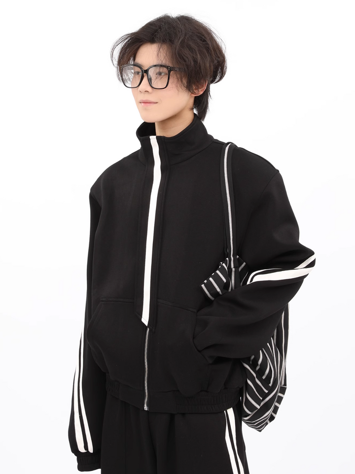 【FUTUREBOY】Korean stripes two-piece set  na1711