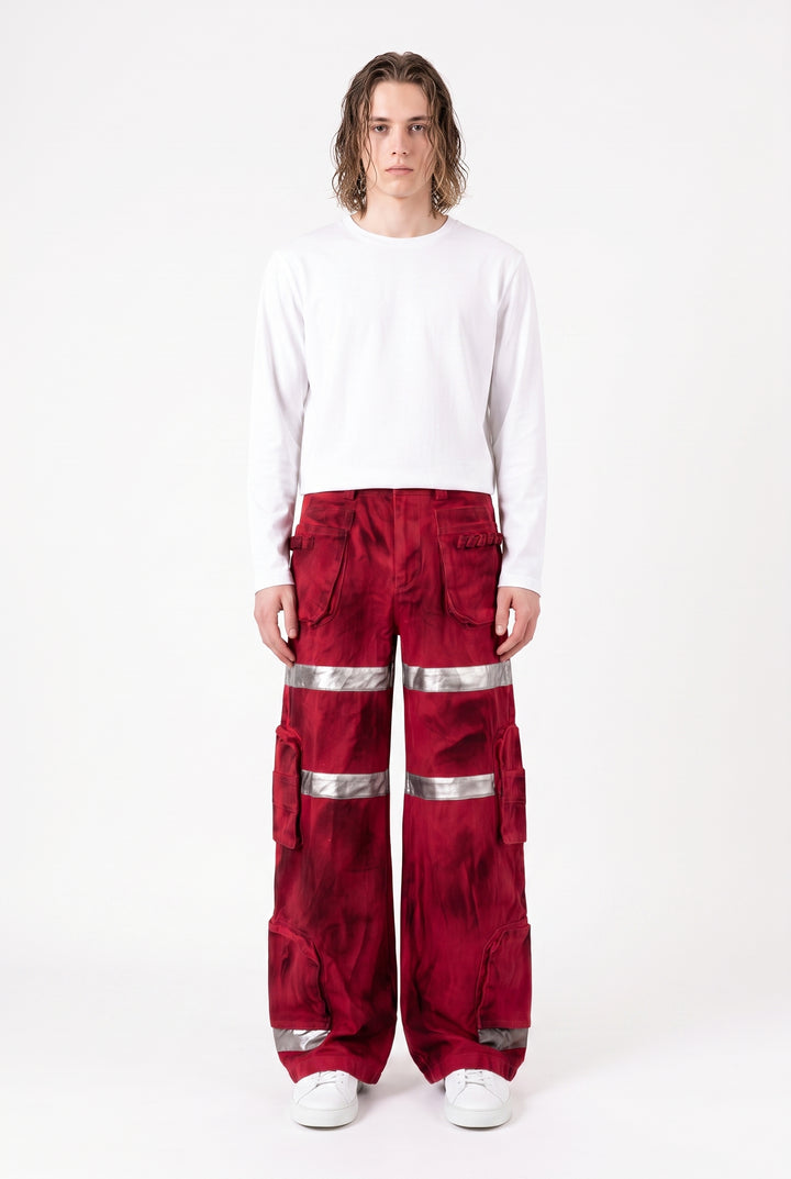 Reflective Cargo Pants na2847