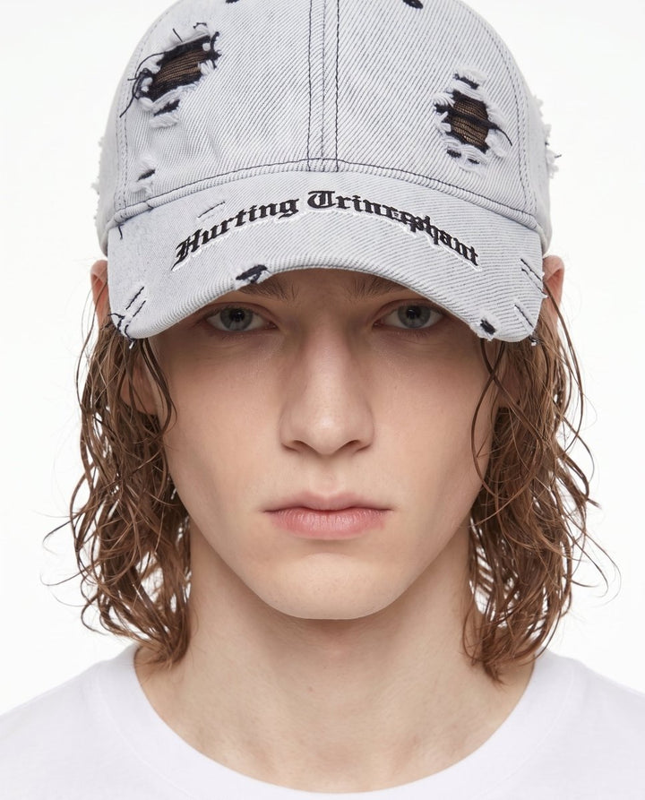 Distressed Baseball Cap na2899
