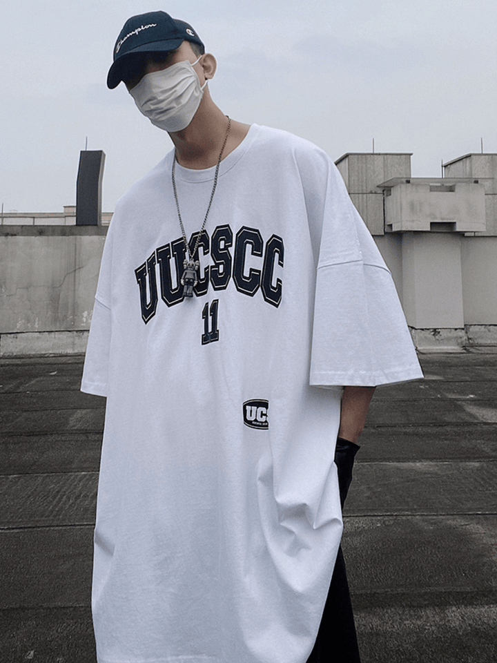 【UUCSCC】hip-hop short-sleeve T-shirt na1326