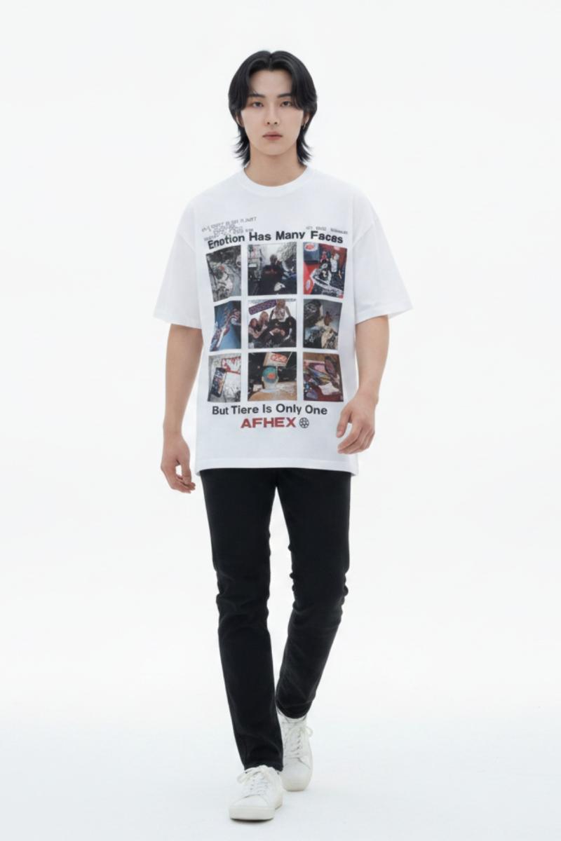 Emotion Faces Tee  na2632
