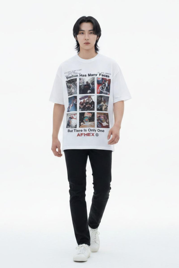 Emotion Faces Tee  na2632