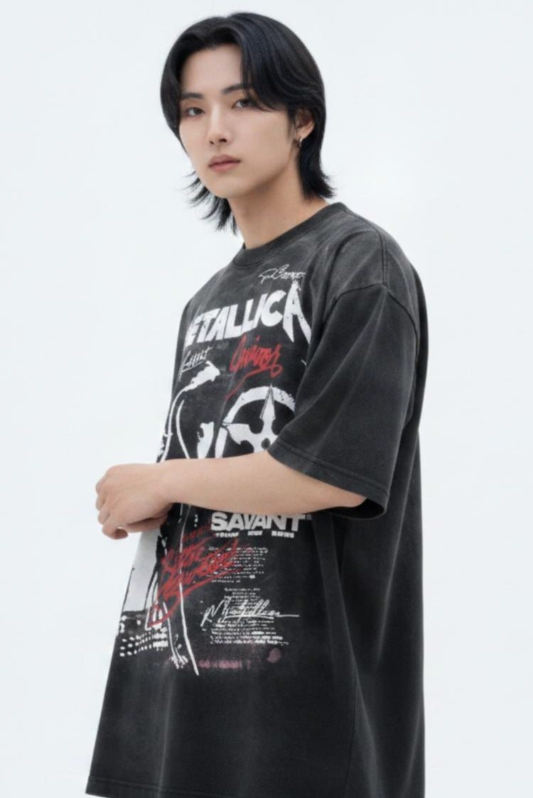 Washed Graphic T-shirt  na2634