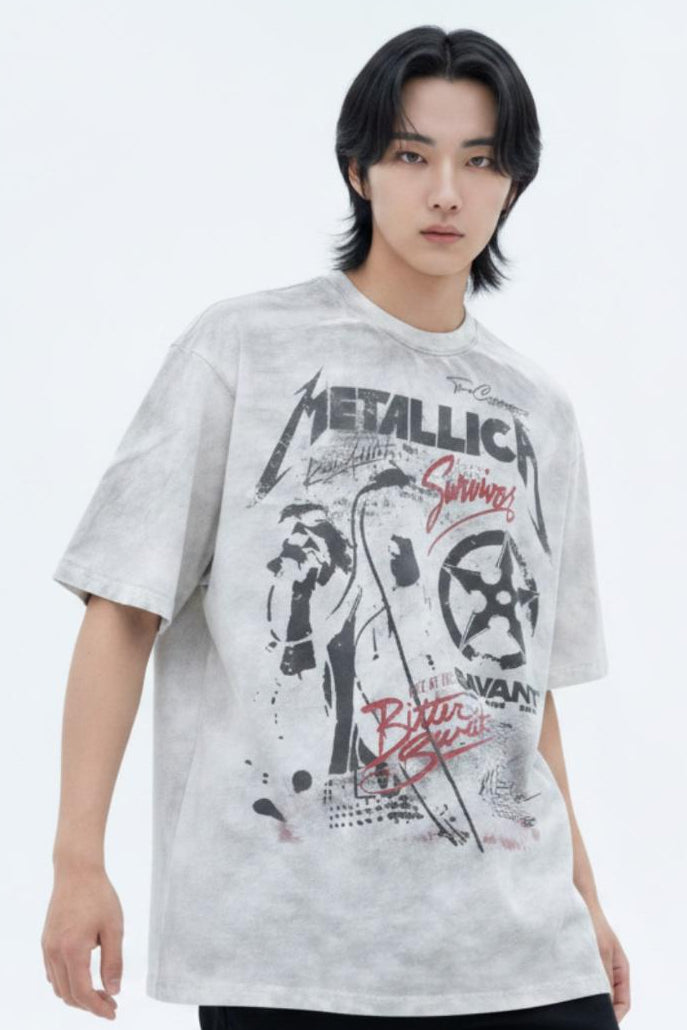Washed Graphic T-shirt  na2634