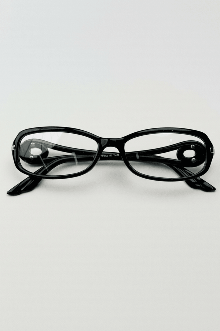 Metal Accent Square Glasses na2344
