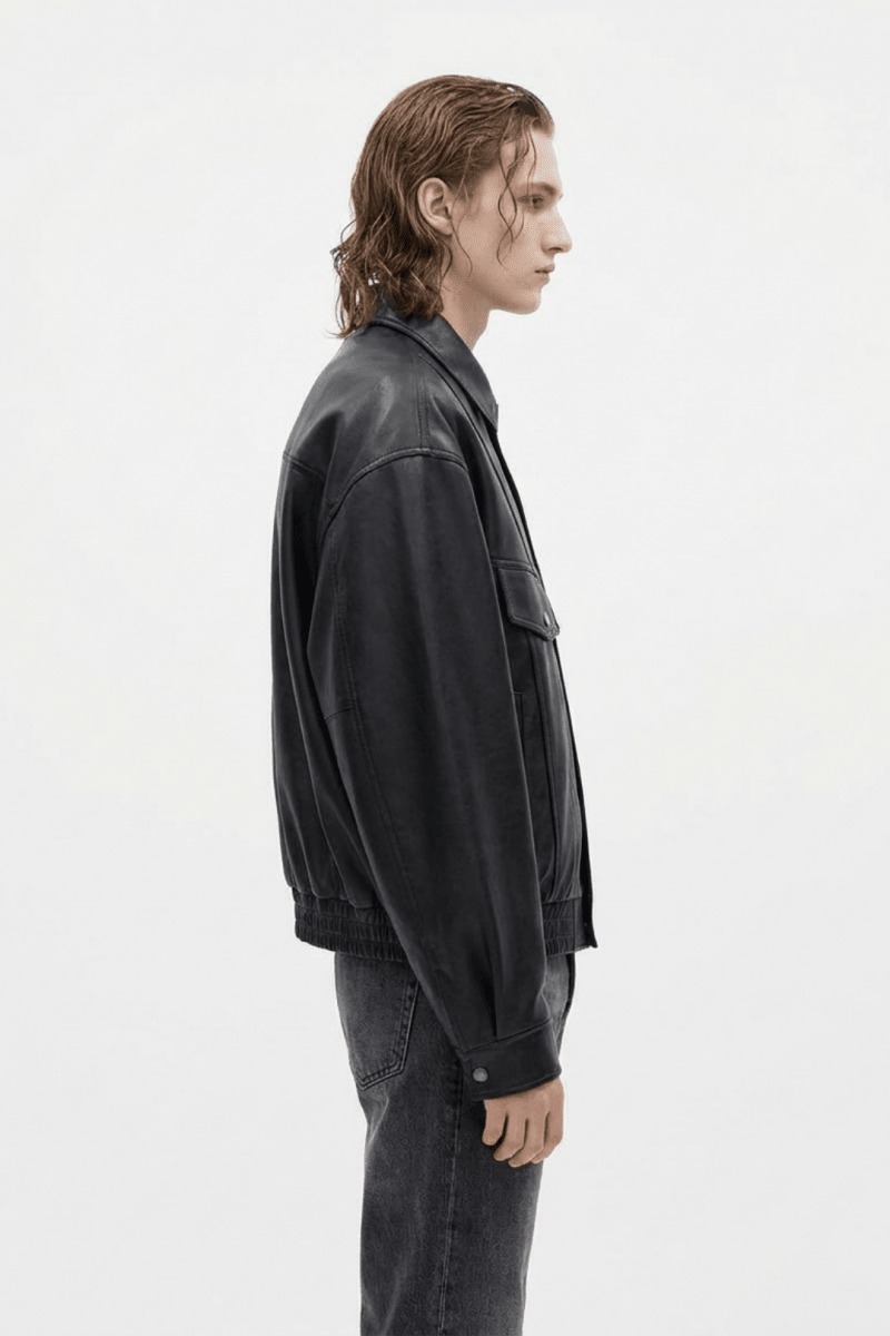 Architectural Leather Jacket na2350