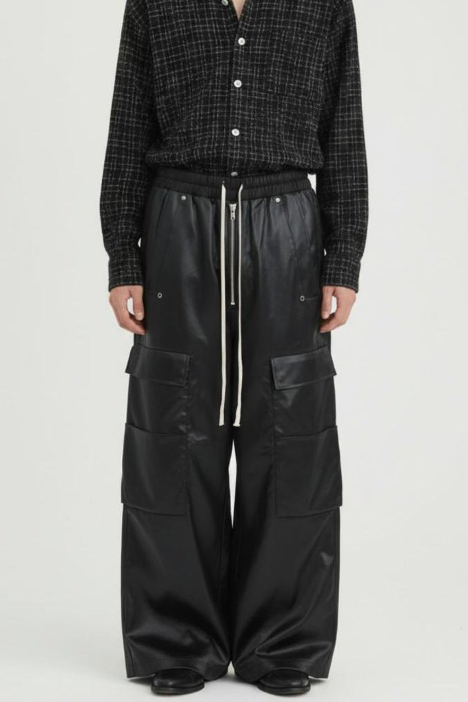 Shiny Cargo Pants  na2506