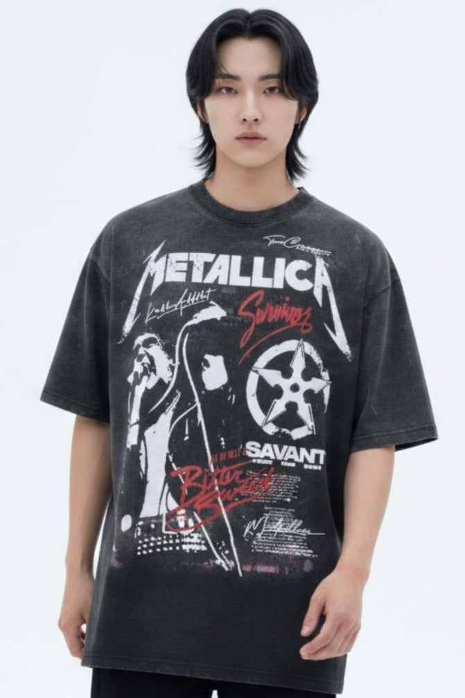 Washed Graphic T-shirt  na2634
