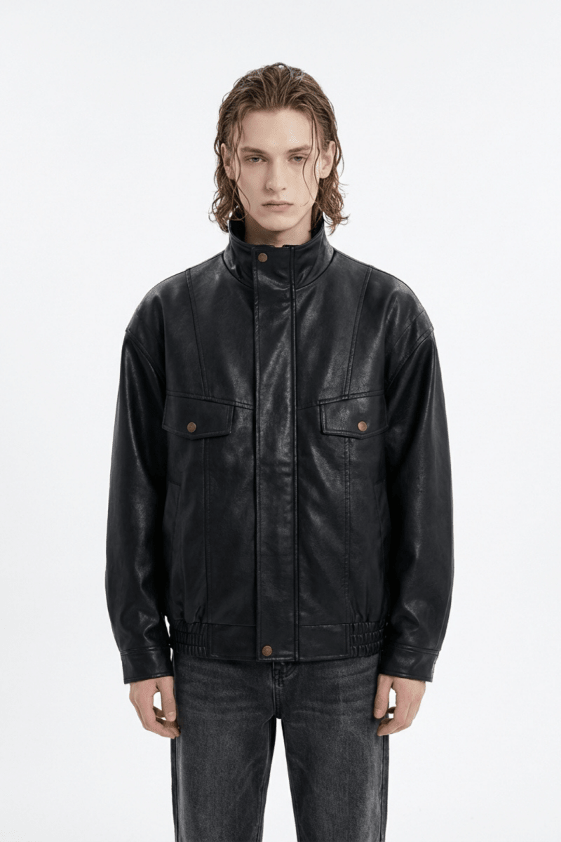 Architectural Leather Jacket na2350