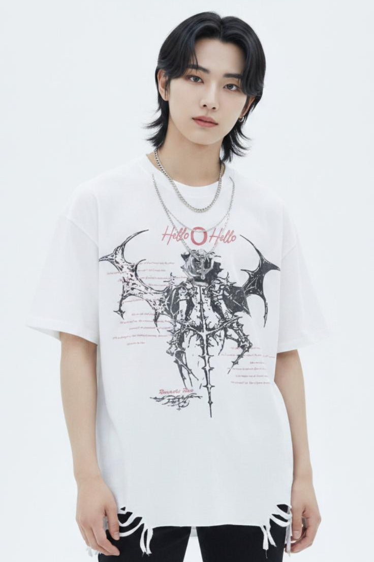 Ripped T-shirt  na2606