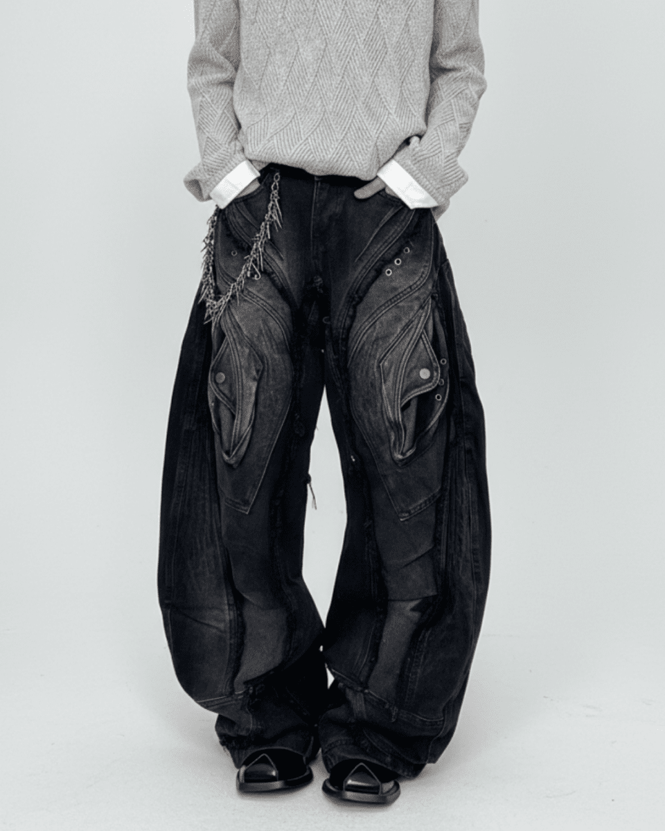 Dark Constructed Denim na2333