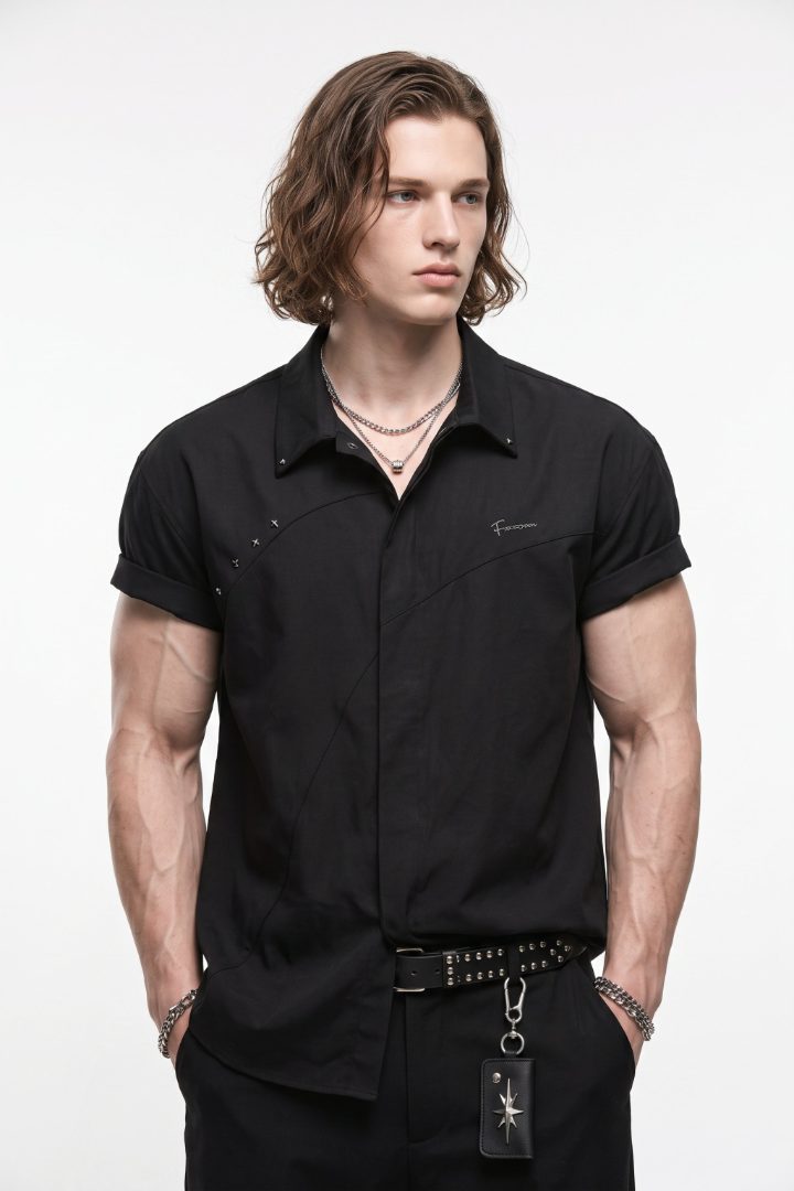 Asymmetric Shirt  na2663
