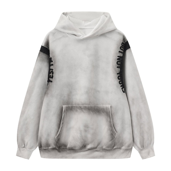 【Nanostudio】Fade Effect Vintage Hoodie  na2206